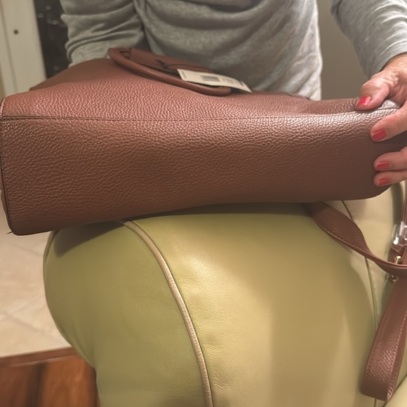 Steve Madden messenger bag in brown, never used. - Picture 4 of 4